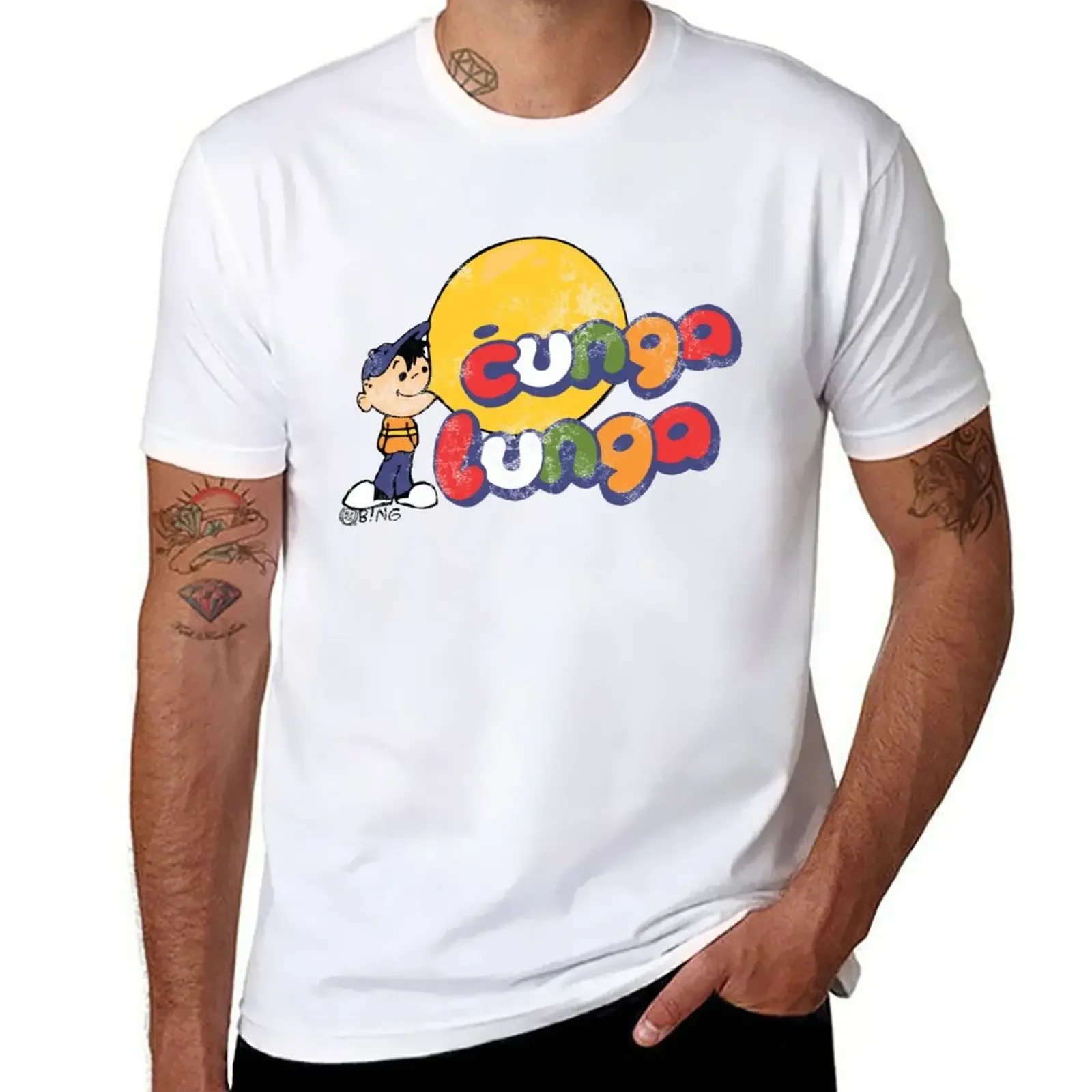 Cunga Lunga T-Shirt blacks aesthetic clothes customizeds men t shirts