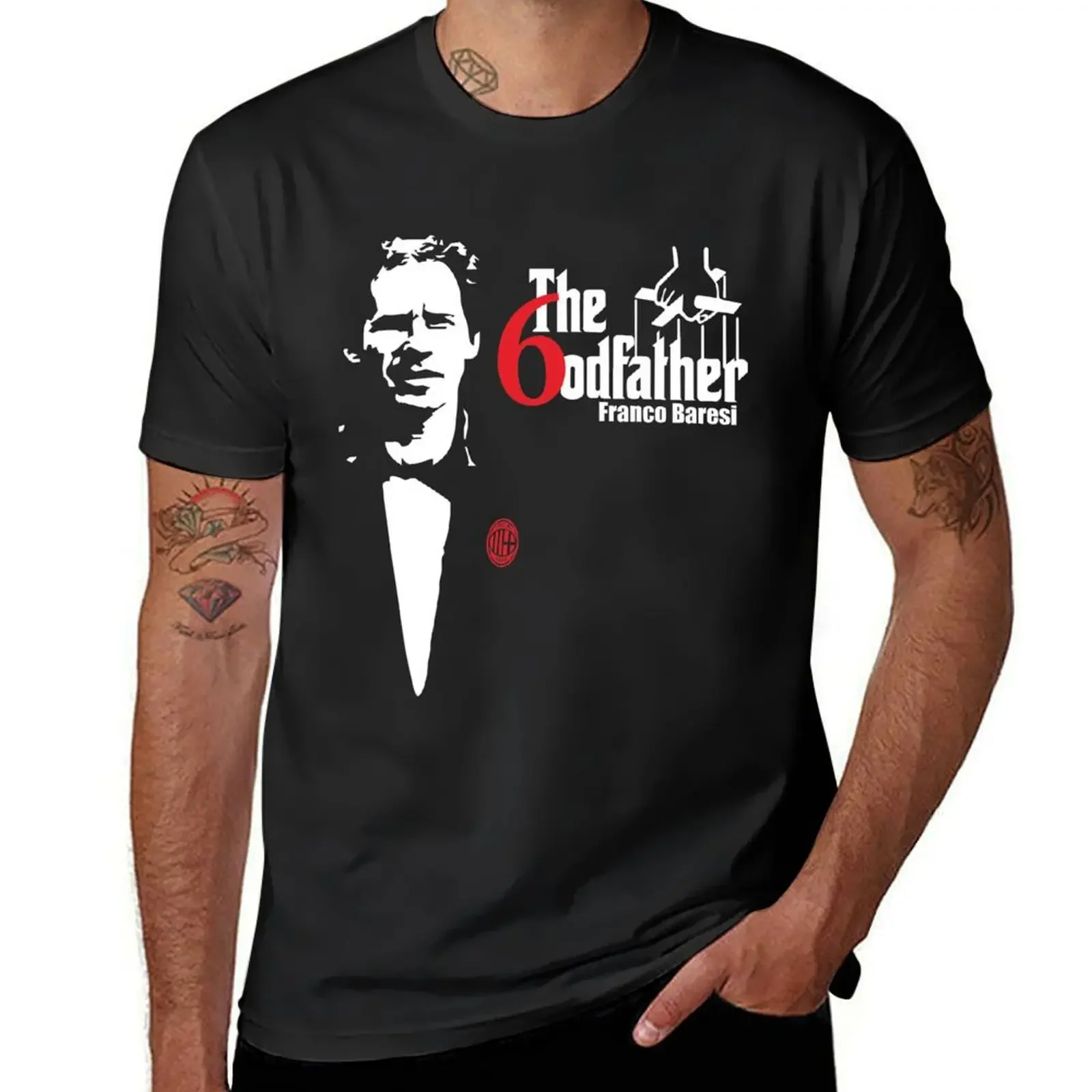 The 6od Father - Franco Baresi T-Shirt plus sizes heavyweights mens graphic t-shirts